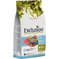Produktbild von Exclusion Mediterraneo Noble Grain Puppy Granulat für Welpen kleiner Rassen Thunfisch 2 kg