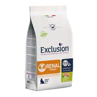 Produktbild von Exclusion Renal Cat Diätfutter Schwein und Erbse Phase I für erwachsene Katzen 1,5 kg