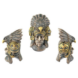 Exo Terra Aztec Adler-Krieger Versteck aus Kunstharz bunt – Bild 1 von 1