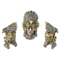 Produktbild von Exo Terra Aztec Adler-Krieger Versteck aus Kunstharz bunt
