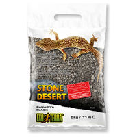 Produktbild von Exo Terra Bahariya Black Stone Desert Terrarien-Substrat für Echsen 5 kg - 5 kg