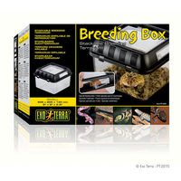 Produktbild von Exo Terra Breeding Box Brutbox für Reptilien aus transparentem Kunststoff 21,2 x 21,2 x 15,5 cm
