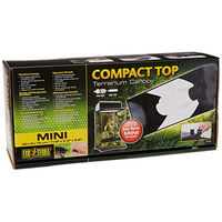Produktbild von Exo Terra Compact Top Terrarienabdeckung Mini mit Reflektor und E27 Fassung für 1 Lampe 30 x 9 x 15 cm