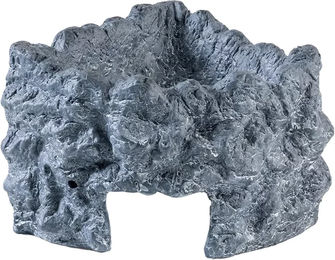 Exo Terra Corner Cave Feucht-Höhle aus Keramik für Reptilien und Wirbellose Grau Größe L - 150 ml – Bild 1 von 3