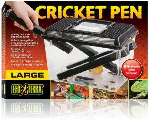 Exo Terra Cricket Box L Hartschalen-Box für Insekten aus Kunststoff mit Spenderröhren und Schwämmen – Bild 1 von 13