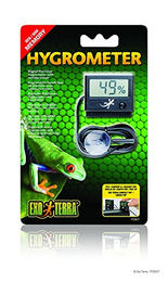 Exo Terra Digitales Hygrometer mit Fernsensor aus Kunststoff in Schwarz und Grau – Bild 1 von 9