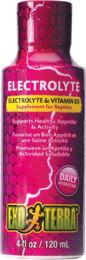 Exo Terra Electrolyte Elektrolyt und Vitamin D3 Futterzusatz für Reptilien 120 ml - 100 ml – Bild 1 von 4