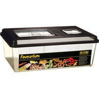 Produktbild von Exo Terra Faunarium flach aus Kunststoff transparent Größe L 460x300x170 mm