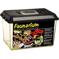 Produktbild von Exo Terra Faunarium Medium für Reptilien und Insekten Schwarz Transparent