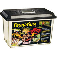 Produktbild von Exo Terra Faunarium Reptilien Terrarium aus Kunststoff Transparent Größe L