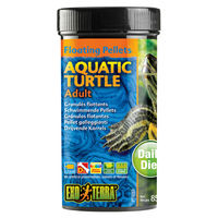 Produktbild von Exo Terra Floating Pellets für erwachsene Wasserschildkröten 85 g