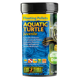 Exo Terra Floating Pellets Futter für heranwachsende Wasserschildkröten 90 g – Bild 1 von 1