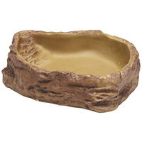 Produktbild von Exo Terra Futternapf aus Kunstharz im Felsdekor für Reptilien Größe L - 150 ml