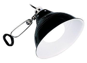 Exo Terra Glow Light Keramikstrahler Porzellan-Klemmlampe mit Leuchtreflektor für Echsen und Frösche bis 200W Durchmesser 25cm – Bild 1 von 7