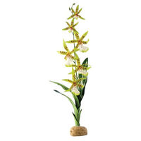 Produktbild von Exo Terra Künstliche Spinnen Orchidee als naturgetreue Terrarienpflanze für Reptilien und Frösche