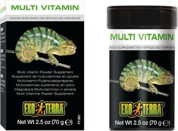 Exo Terra Multivitamin Puder-Zusatzpräparat für Reptilien und Amphibien 70 g - 70 g – Bild 1 von 8