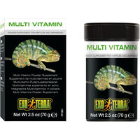 Produktbild von Exo Terra Multivitamin Puder-Zusatzpräparat für Reptilien und Amphibien 70 g - 70 g