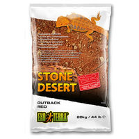 Produktbild von Exo Terra Outback Red Stone Desert Terrarien-Substrat Lehm-Sand für Reptilien 20 kg - 20 kg