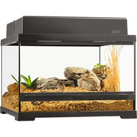Produktbild von Exo Terra Pro Terrarium für Reptilien und Frösche 45x45x30 cm Schwarz Transparent