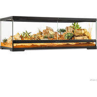 Produktbild von Exo Terra Pro Terrarium Large 90x45x30 cm Schwarz Transparent