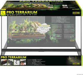 Exo Terra Pro Terrarium Large 90x45x60 cm Schwarz Transparent – Bild 1 von 4