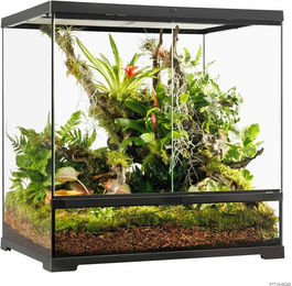 Exo Terra Pro Terrarium Medium 60x45x60 cm Schwarz Transparent – Bild 1 von 4