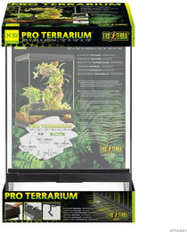 Exo Terra Pro Terrarium XS 30x30x45 cm Schwarz Transparent – Bild 1 von 2