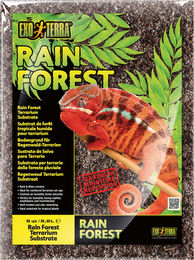 Exo Terra Rainforest Substrat für Reptilien und Wirbellose mit Kiefer und Torfmoos 8,8 l - 8,8 l – Bild 1 von 13