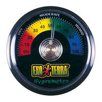 Produktbild von Exo Terra Rept-O-Meter Hygrometer analoges Terrarienthermometer für Reptilien - 1 Stk.