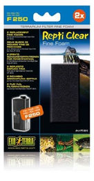 Exo Terra Repti Clear Ersatz Schaumstoffpatrone für feine Partikel für Reptilien Terrarienfilter 2er Pack – Bild 1 von 3