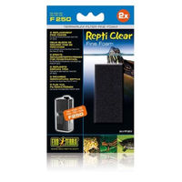 Produktbild von Exo Terra Repti Clear Ersatz Schaumstoffpatrone für feine Partikel für Reptilien Terrarienfilter 2er Pack