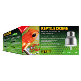 Exo Terra Reptile Nano Dome Tageslichtlampe mit Halterung für Reptilien in Silber - 18 Stk. – Bild 1 von 3