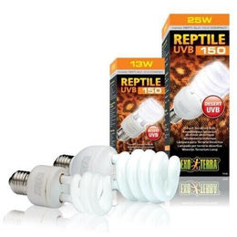Exo Terra Reptile UVB 150 Kompaktlampe für Wüstenreptilien 13W E27 - 150 Stk. – Bild 1 von 9