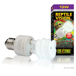 Exo Terra Reptile Vision Lampe 13 Watt für Reptilien Weiß - 13 Stk. – Bild 1 von 1