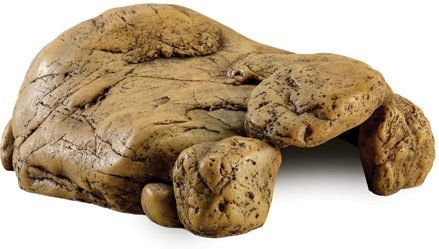 Exo Terra Reptilienhöhle aus Kunstharz in Beige XL für Echsen und Reptilien - 1 Stk. – Bild 1 von 11