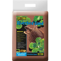 Produktbild von Exo Terra Riverbed Sand Natürlicher Flusssand für Schildkröten Braun 4,5 kg - 4,5 kg