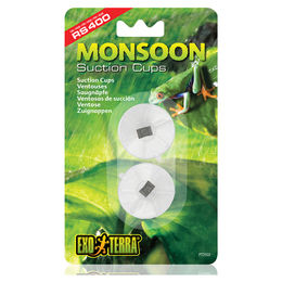 Exo Terra Saugnapf-Halterung für Monsoon RS400 Hochdruck-Regensystem 2er-Pack aus Kunststoff – Bild 1 von 3