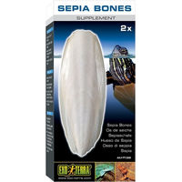 Produktbild von Exo Terra Sepia Bones Sepiaschale als Kalziumquelle für Schildkröten und Eidechsen 2er Pack
