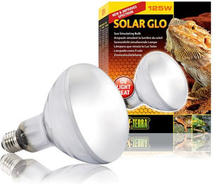 Exo Terra Solar Glo Daylight Sonnenlicht simulierende Wärme- und UVB-Lampe für Reptilien und Amphibien 125W - 125 Stk. – Bild 1 von 7