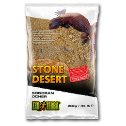 Exo Terra Sonoran Ocher Stone Desert Lehm-Sand für Reptilien Beige Gelb 20 kg - 20 kg – Bild 1 von 3