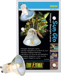 Exo Terra Sun Glo Halogen Tageslichtlampe für Reptilien 35W GU 10 - 35 Stk. – Bild 1 von 6