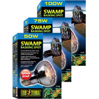 Produktbild von Exo Terra Swamp Basking Spot Wärmelampe für Reptilien und Amphibien 75W spritzwassergeschützt