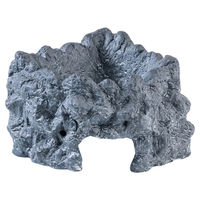 Produktbild von Exo Terra Terrariendekoration Wetrock Felsformation aus Keramik Grau Größe M für Reptilien, Frösche und Wirbellose - 130 ml