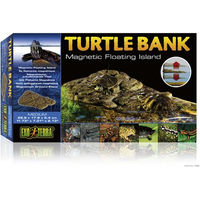 Produktbild von Exo Terra Turtle Bank Magnetische Schwimminsel für Schildkröten aus Kunststoff Braun Medium - 1 Stk.