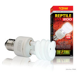 Exo Terra UVB 200 Kompaktlampe für Reptilien und Echsen 13W - 1 Stk. – Bild 1 von 7