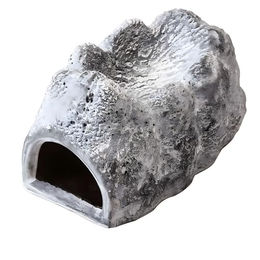 Exo Terra Wet Rock Keramikhöhle Feucht-Höhle für Reptilien Amphibien und Wirbellose Grau S - 1 Stk. – Bild 1 von 4