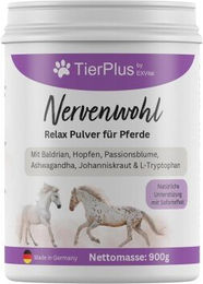 Exvital Nervenwohl Relax Pulver für Pferde mit Baldrian, Hopfen und Ashwagandha 900g - 900 g – Bild 1 von 11