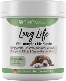 EXVital TierPlus Long Life Vitalkomplex-Pulver für Senioren-Hunde zur Immunstärkung und Seniorenpflege 180g – Bild 1 von 2