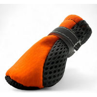 Produktbild von Eyecatcher Pfotenschutz Hundeschuhe aus Gummi in Orange 4er-Set
