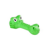 Produktbild von Eyenimal Hundespielzeug Crocodile Quietschspielzeug aus Naturkautschuk Grün